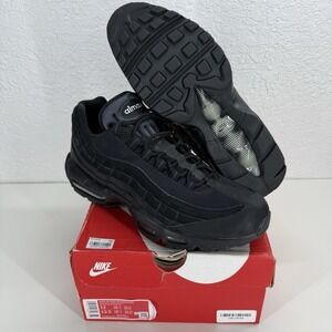 Nike Air Max 95 Essential CI3705-001 Triple Black Mens Size 12 Shoe Sneaker 2019